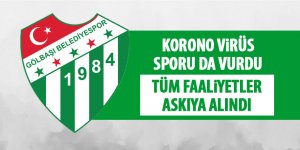 Gölbaşı Belediyespor tüm faaliyetlerini durdurdu