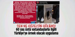 Gölbaşı'ndan Türkiye'ye örnek olacak koronovirüs uygulaması