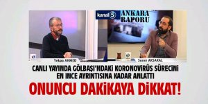 Soner  Aksalal Koronovirüsün Gölbaşı macerasını en ince ayrıntısına kadar anlattı