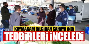 Kaymakamı Tülay Baydar Bilgihan çalışmalara katıldı