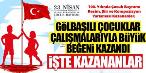 Gölbaşılı çocuklar eserleriyle büyük beğeni topladı!