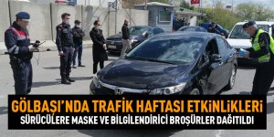 Gölbaşı'nda Trafik Haftası etkinlikleri