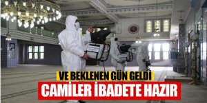 Gölbaşı camileri dezenfekte edildi…