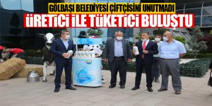 Gölbaşı Belediyesi çiftçisini unutmadı…