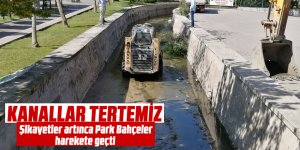 ​​​​​​​SICAK HAVALARDA KOKAN KANALLAR TEMİZLENDİ