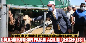 Gölbaşı Kurban Pazarı Açılışı Gerçekleşti…