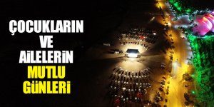 Aileler çocuklarıyla keyifli anlar geçirdi