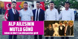 Alp ailesinin mutlu günü