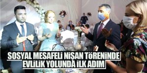 Ramazan Şimşek nişan törenine katıldı