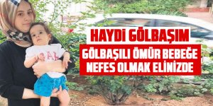 Ömür bebeğe nefes olmak elinizde