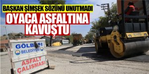 Oyaca asfaltına kavuştu