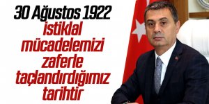 Başkan Şimşek'ten 30 Ağustos mesajı