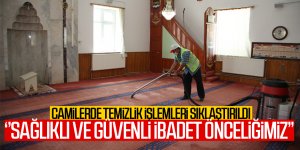 Gölbaşı Belediyesi Camilerdeki Temizlik Çalışmalarına Devam Ediyor...