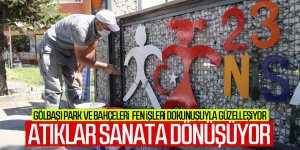 Gölbaşı Park ve Bahçeleri Fen İşleri Dokunuşuyla Güzelleşiyor…