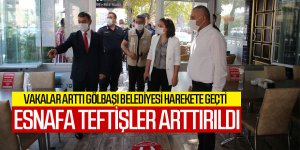 Gölbaşı Belediyesi ekiplerinin koronavirüs mesaisi hızlandı