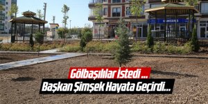 Gölbaşılılar İstedi Başkan Şimşek Hayata Geçirdi…