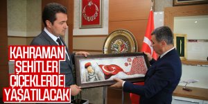 15 Temmuz Şehitleri Sevgi Çiçeklerinde Yaşayacak…