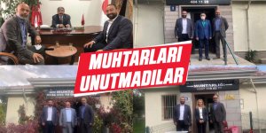 Çakmak ve Ökmen muhtarları ziyaret etti...