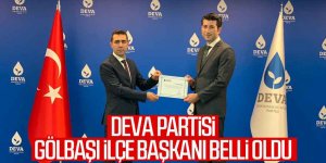 Deva Partisi Gölbaşı ilçe başkanı belli oldu