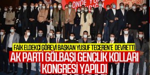 AK Parti Gölbaşı Gençlik Kolları Kongresi yapıldı