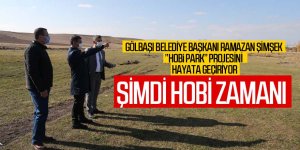 Hobi Parkı Gölbaşı’nda hayata geçiyor…