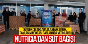 NUTRİCİA'dan Gölbaşı belediyesi'ne süt bağışı