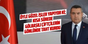 Yavuz Ekici çiftçilerin gönlünde taht kurdu