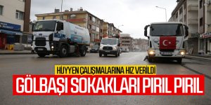 Gölbaşı Belediyesi hijyen çalışmalarına hız verdi