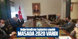 Kaymakamlıkta değerlendirme toplantısı yapıldı