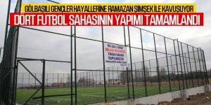 Gölbaşı Belediyesi Dört Futbol Sahanın Yapımını Tamamladı