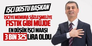 Başkan Şimşek'ten işçiye zam müjdesi