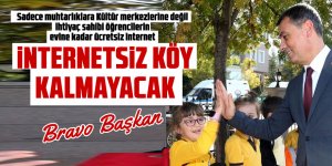 Ücretsiz internet, kırsaldaki öğrencilerin evine kadar girecek