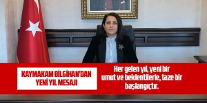 Kaymakam Bigihan'dan yeni yıl mesajı