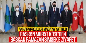 Ankara projeleri masaya yatırıldı