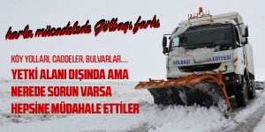 Gölbaşı Ekipleri Karla Mücadele Çalışmalarına Devam Ediyor