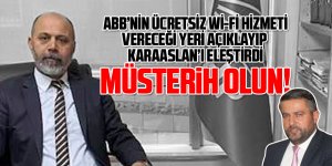 CHP'li Çakmak'tan Karaaslan'a: Müsterih olun!