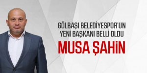 Gölbaşı Belediyespor'un yeni başkanı belli oldu