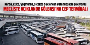 Gölbaşı'na Cep Terminali