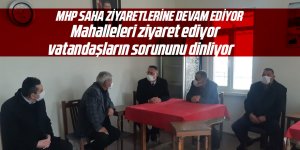 Serdar Tekin Gölbaşı'nın mahallelerini ziyaret etti...