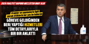 2020 faaliyet raporu meclisten onay aldı