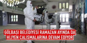 Gölbaşı’nda hijyen çalışmaları tam gaz…