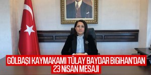 Tülay Baydar Bilgihan'dan 23 Nisan mesajı