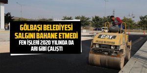 Fen İşleri 2020 yılında da arı gibi çalıştı