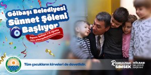 Gölbaşı Belediyesi 200 Çocuğu Sünnet Edecek