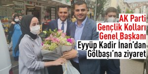 AK Parti Gençlik Kolları Genel Başkanı Eyyüp Kadir İNAN Gölbaşı'na geldi