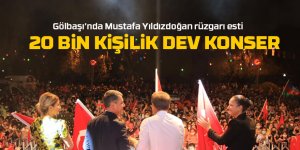 Gölbaşı'nda Mustafa Yıldızdoğan rüzgarı esti