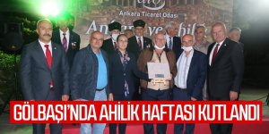 Gölbaşı’nda ahilik haftası kutlandı