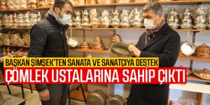 Ramazan Şimşek’ten sanata ve sanatçıya destek