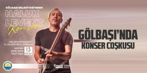 Gölbaşı'nda Haluk Levent konseri