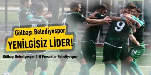 Gölbaşı Belediyespor Yenilgisiz lider!